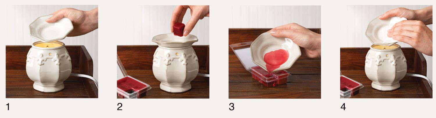 STAR MOON Chauffe-cire électrique pour cire fondue - Diffuseur de parfum  d'intérieur - Sans flamme - Avec plaque chauffante en céramique (La  chouette