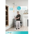 thumbnail image 2 of Stander Wonder Pole Slim, Tension Mounted Security Pole, Elderly Floor to Ceiling Grab Bar for Seniors, Bathroom Grab Bar Safety Rail, Supports 300 lbs, Black, 2 of 6