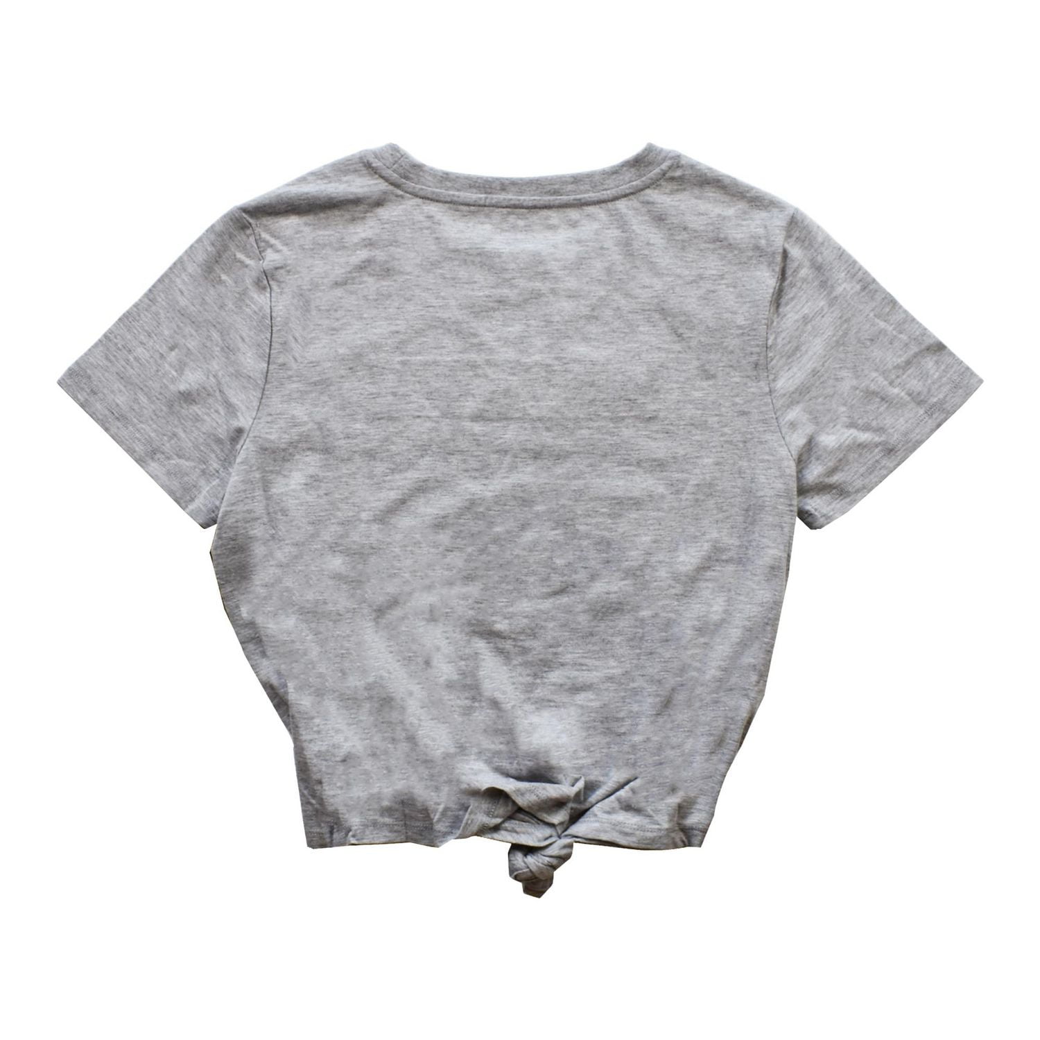 Haut à manches courtes à nouer sur le devant Disney Mickey Mouse pour femme