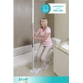 thumbnail image 3 of Stander Wonder Pole Slim, Tension Mounted Security Pole, Elderly Floor to Ceiling Grab Bar for Seniors, Bathroom Grab Bar Safety Rail, Supports 300 lbs, Black, 3 of 6