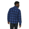 thumbnail image 3 of George Men's Sherpa Lined Flannel Shirt Jacket, 3 of 6