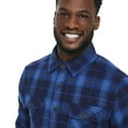 thumbnail image 4 of George Men's Sherpa Lined Flannel Shirt Jacket, 4 of 6