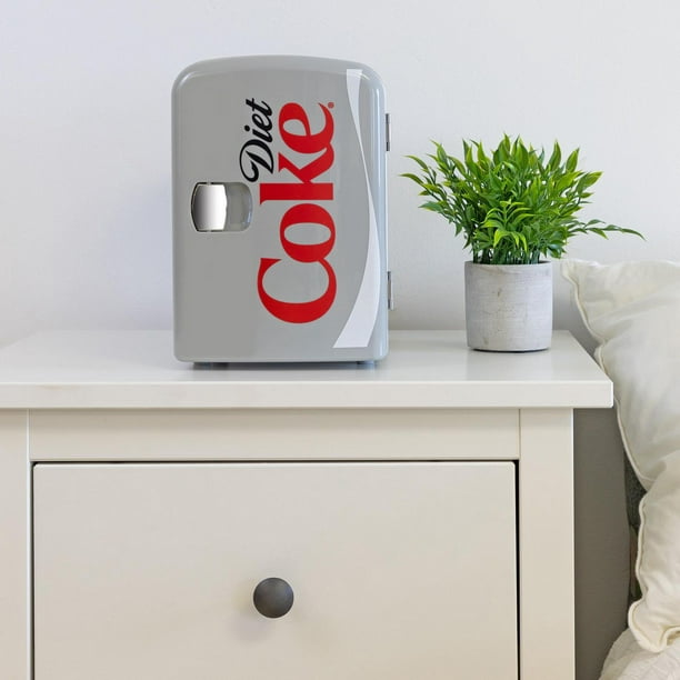 Coca-Cola Diet Coke Mini frigo portable, capacité de 6 canettes