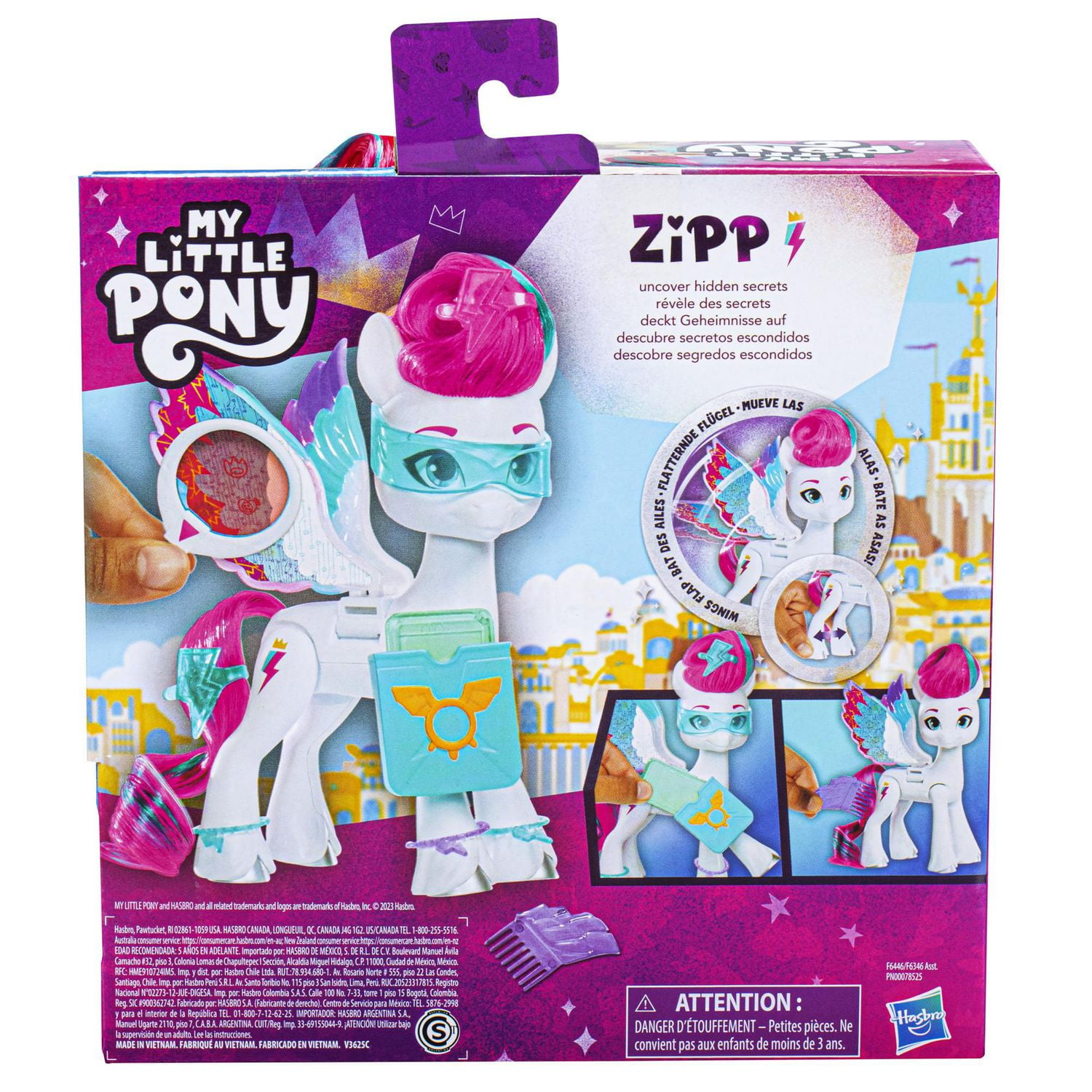 My Little Pony Toys Zipp Storm Wing Surprise Fashion Doll with 