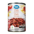thumbnail image 1 of Great Value Beef Style Original Chili with Meat, 1 of 3