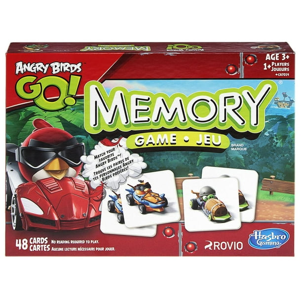 Jeu de mémoire Angry Birds Go!