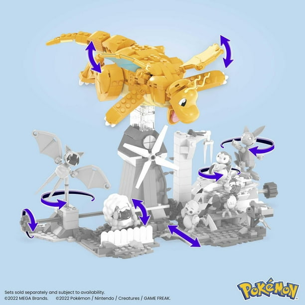 Mega Construx Pokémon Adventures Motion 872 Pcs 7 Pokémon