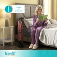 thumbnail image 3 of Stander Wonder Walker, Lightweight Folding Space Saver Walker for Seniors, Adult Walker with Wheels, Two Wheeled Rolling Walker and Ski Glides, 3 of 7