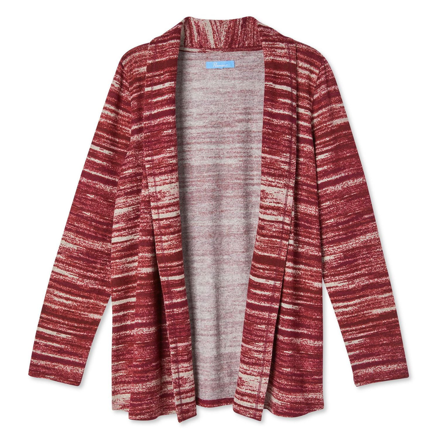 Penmans Women's Striped Hacci Cardigan