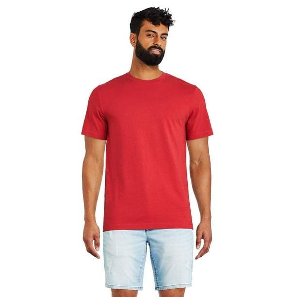 George Men's Basic Crew Neckline Tee - Walmart.ca