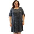 thumbnail image 1 of Como  Blu Robe pour Dames en Taille Plus, 1 of 1