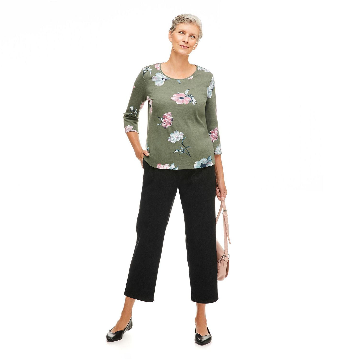 Pantalon enfilable en denim Penmans Petite pour femmes