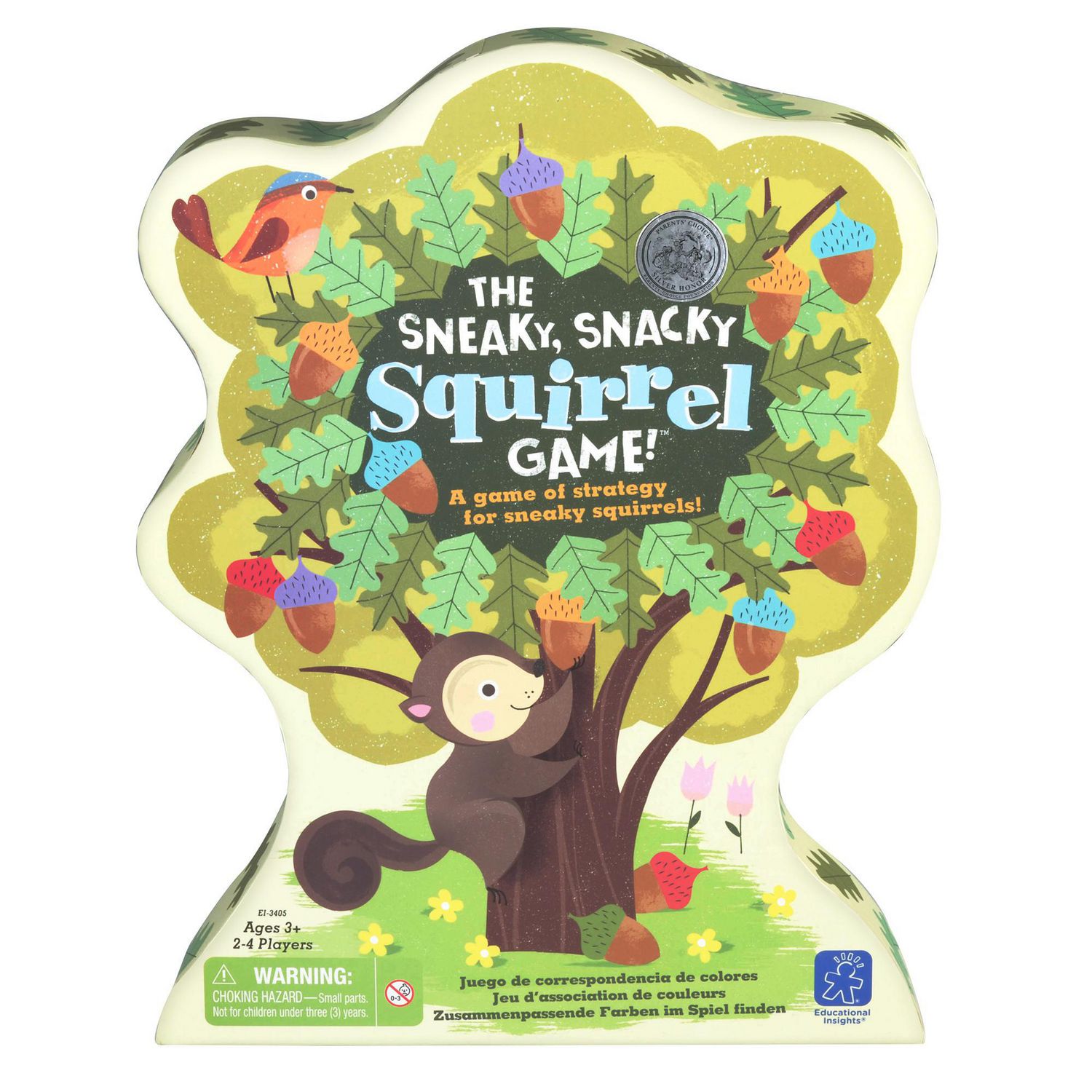Details about   Educational Insights The Sneaky Snacky Squirrel Game and Board Book Combo