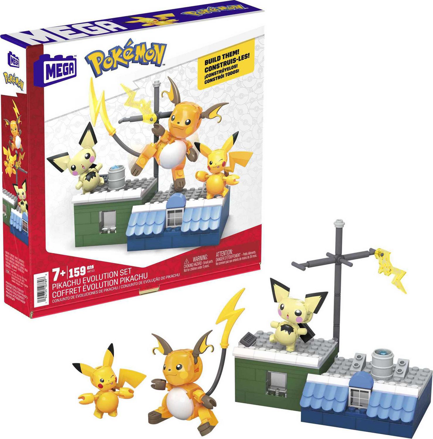 Pack Evolution Pikachu Pokémon
