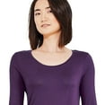 thumbnail image 4 of George Women's Long Sleeve Crew Neckline Tee, 4 of 6