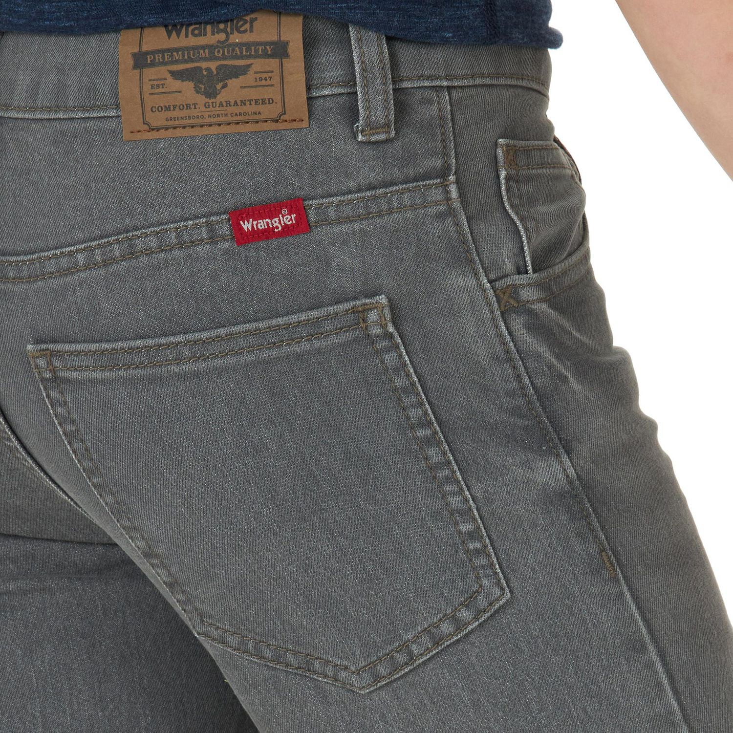Wrangler Garçons Jean Droit Étroit