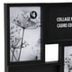 Cadre photo collage noir à 4 ouvertures Gally 4 - 10cm x 15cm Photos – image 4 sur 5