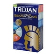 thumbnail image 4 of Trojan Toutes Les Sensations condoms lubrifiés, trois types de préservatifs – Sensation classique, sensation fine et plaisir complet, 8 count, 4 of 8