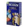 thumbnail image 3 of Trojan Toutes Les Sensations condoms lubrifiés, trois types de préservatifs – Sensation classique, sensation fine et plaisir complet, 8 count, 3 of 8