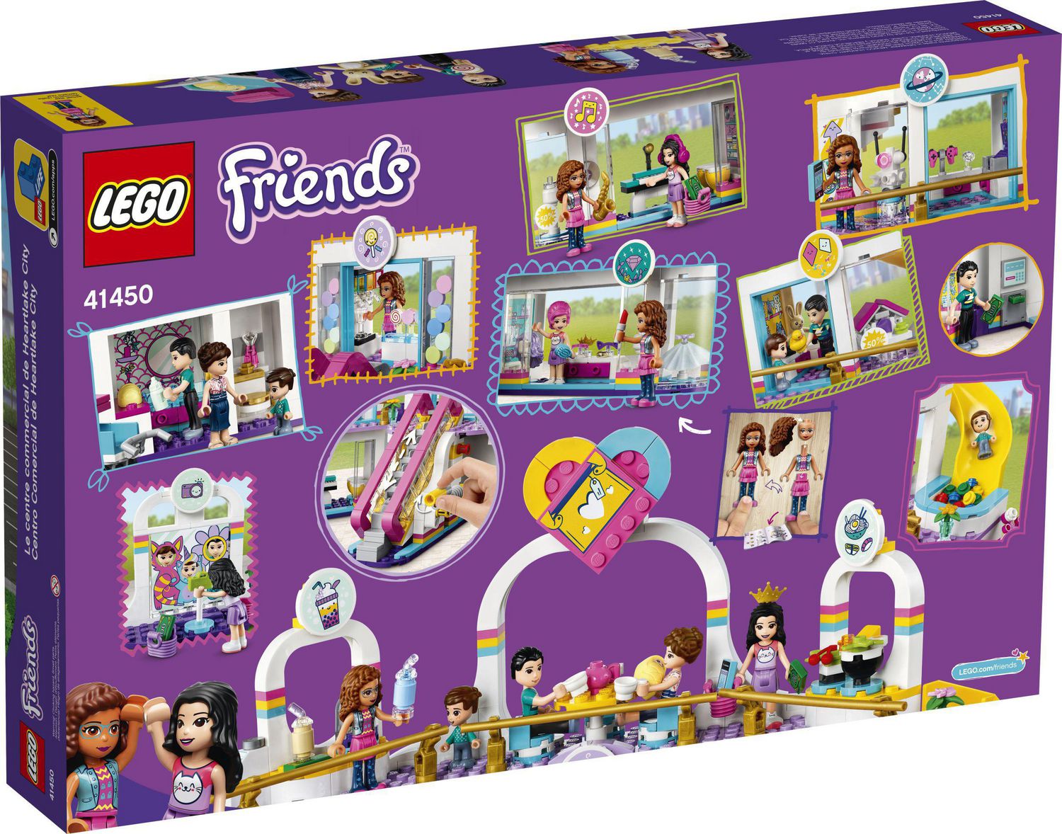 walmart lego friends mall