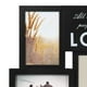 Cadre à photo-collage Expressions avec 5 ouvertures en noir de hometrends 5 - 10cm x 15cm photos – image 2 sur 5