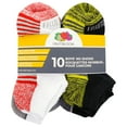 thumbnail image 3 of Fruit of the Loom Boys No Show Socks -10 Pack, 3 of 5