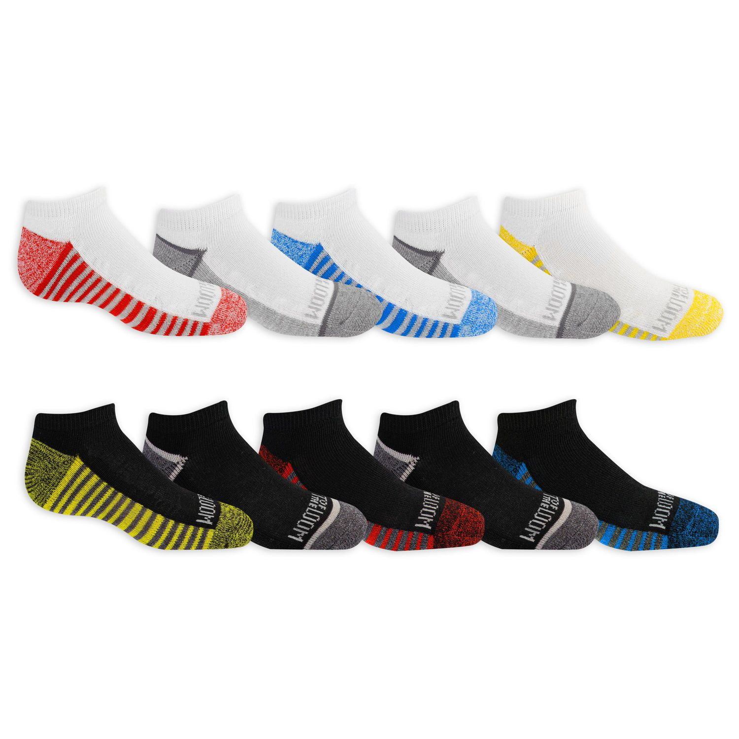 Fruit of the Loom socquettes invisibles pour - 10 Paires