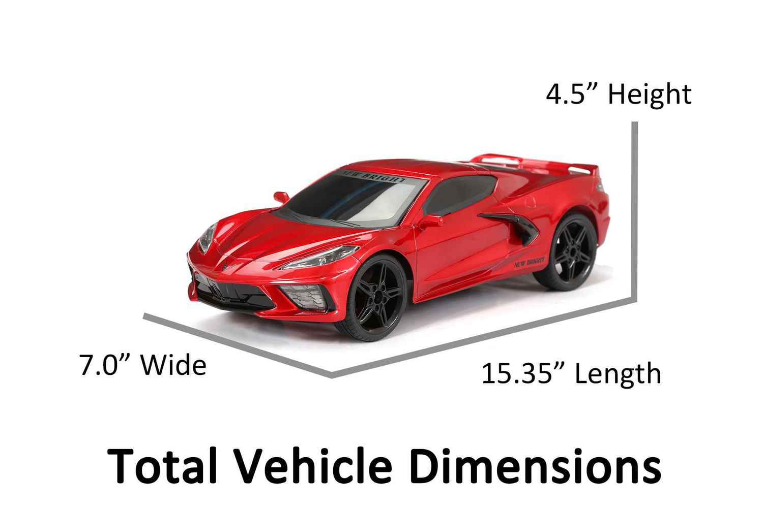 Remote control cheap corvette walmart