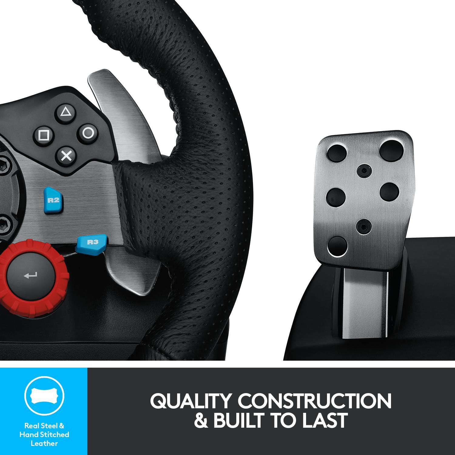 Logitech G29 Driving Force PlayStation 4 and PlayStation 3 Racing