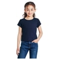 thumbnail image 4 of T-shirt côtelé coupe bébé George pour filles, 4 of 6