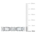 thumbnail image 3 of Miabella 1-5/8 Carat T.G.W. White Topaz Sterling Silver Stackable Anniversary Ring, 3 of 4