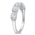 thumbnail image 2 of Miabella 1-5/8 Carat T.G.W. White Topaz Sterling Silver Stackable Anniversary Ring, 2 of 4