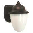 thumbnail image 1 of Aurora Gladstone 1-Light Black Outdoor Wall Lantern, 1 of 1