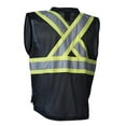 thumbnail image 2 of Forcefield Men's Safety Vest with Zipper Front, 2 of 2