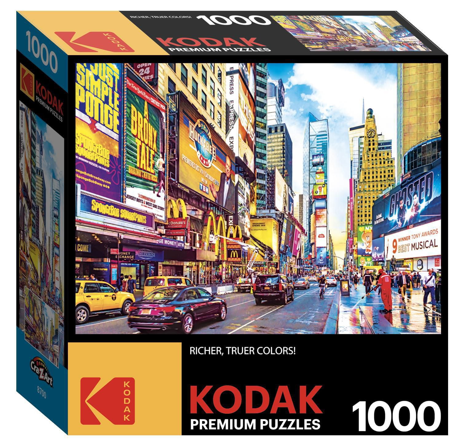 Kodak 1000 piece puzzle Times Square & 7th Avenue, Manhattan, New