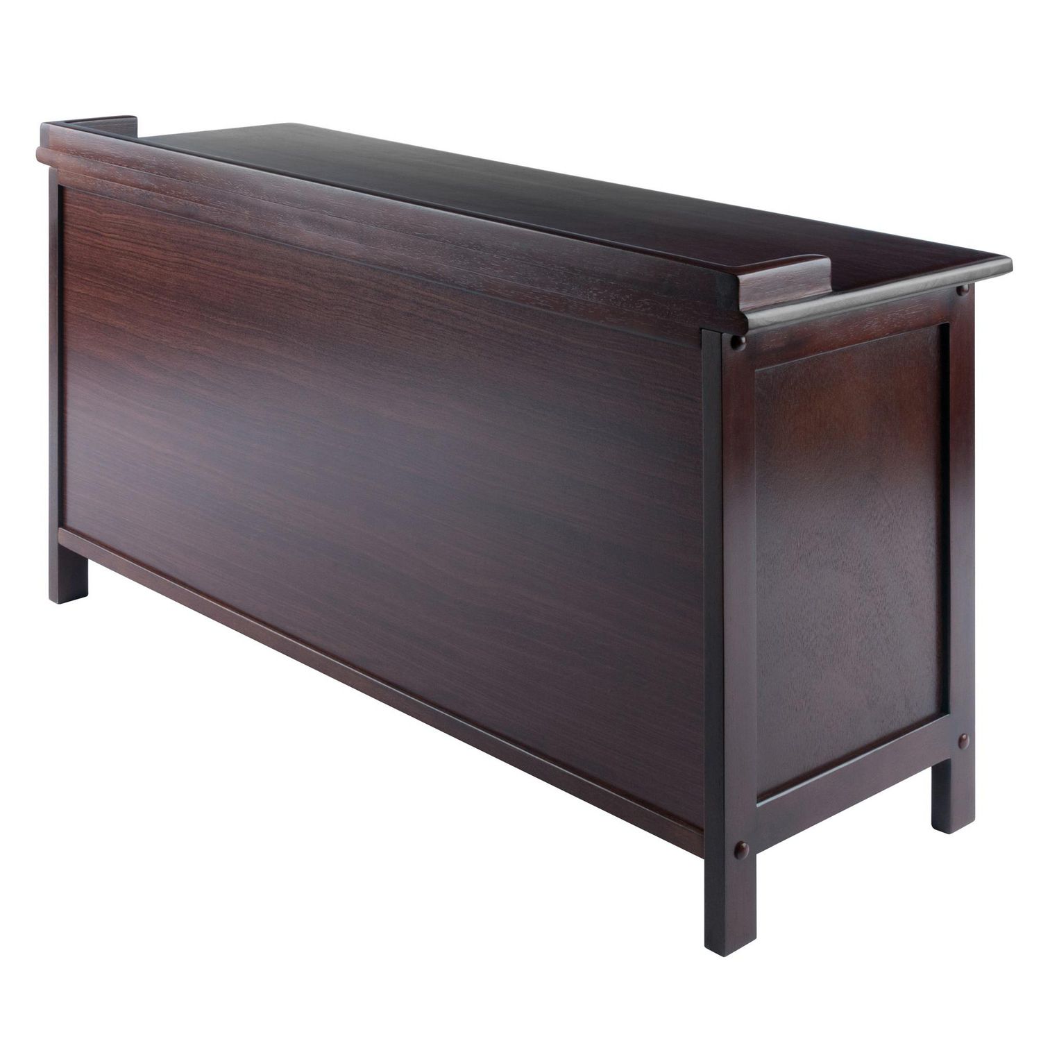 Adriana Storage bench with 3 drawers in walnut finish , item 94038