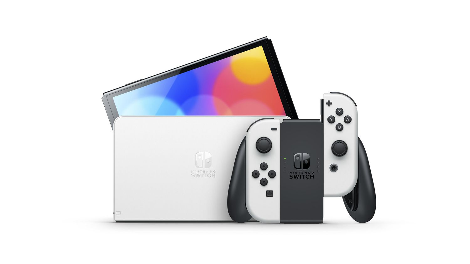 Nintendo Switch (OLED Model) w/ White Joy-Con (Nintendo Switch)