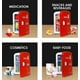 Coca-Cola Mini frigo rouge portable, capacité de 6 canettes, refroidisseur alimentation CA/CC – image 3 sur 9