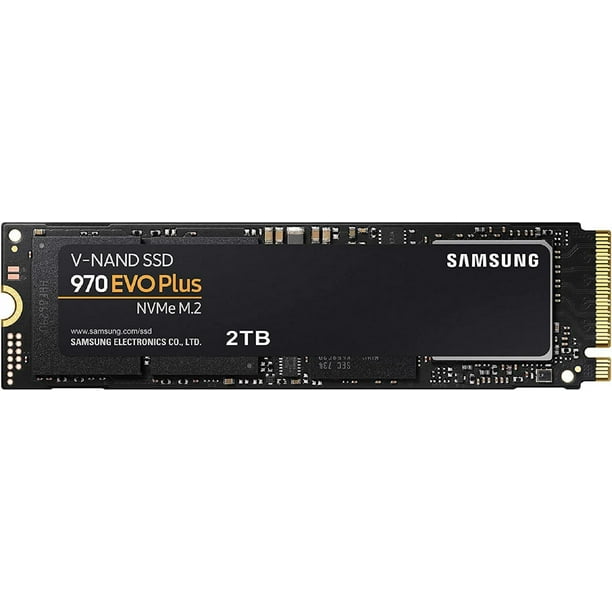 Disque SSD interne Samsung 970 EVO Plus 2 To M.2 NVMe 
