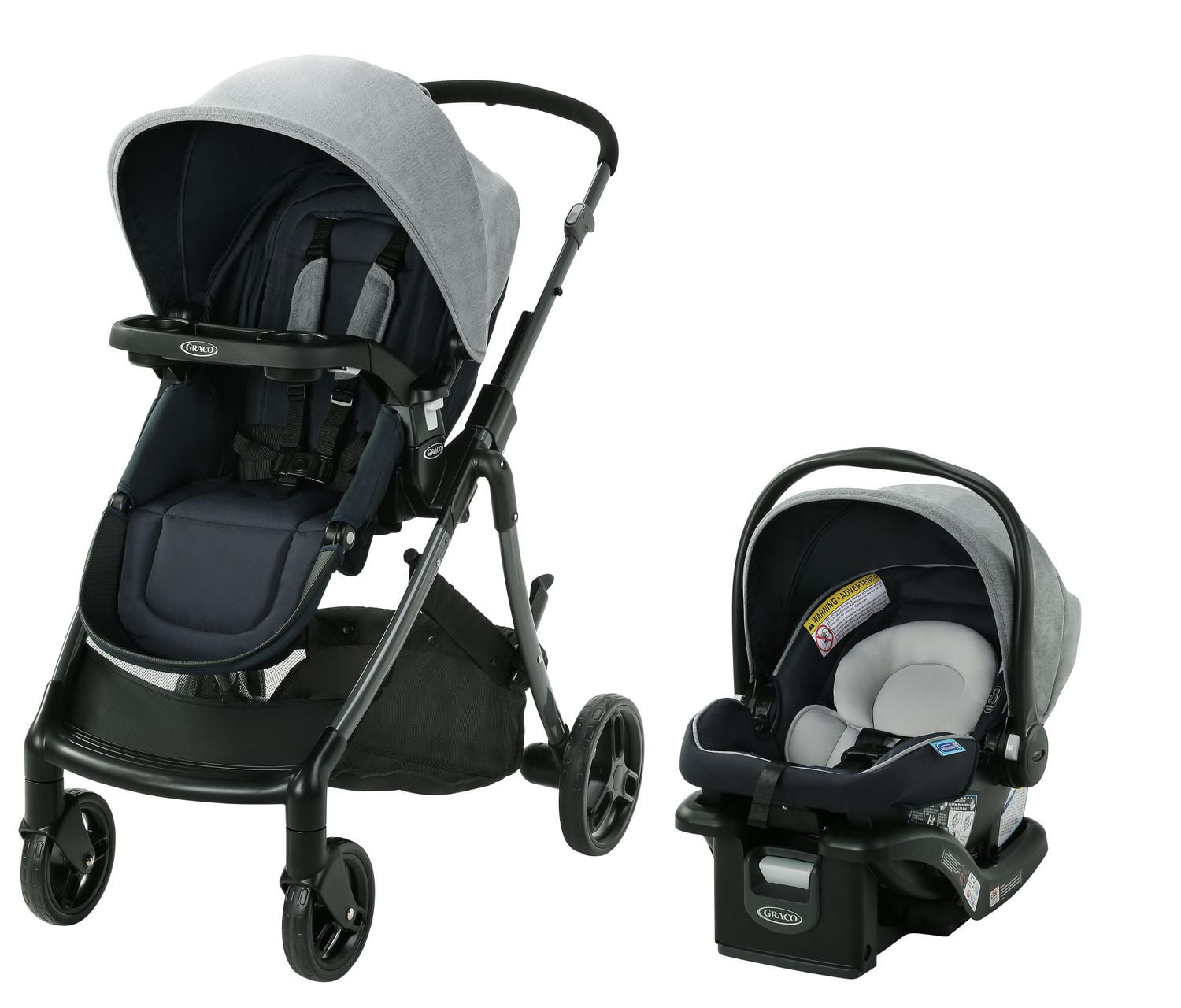 graco 3 in 1 stroller modes