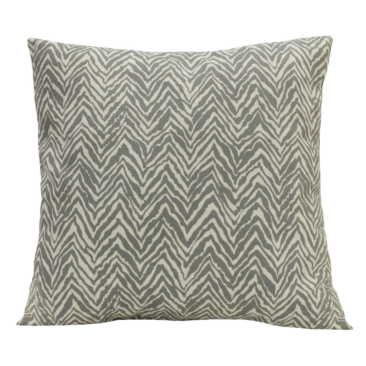 Hillstone Decorative Pillow Throw Cushion, 20" x 20" in Silver Frost