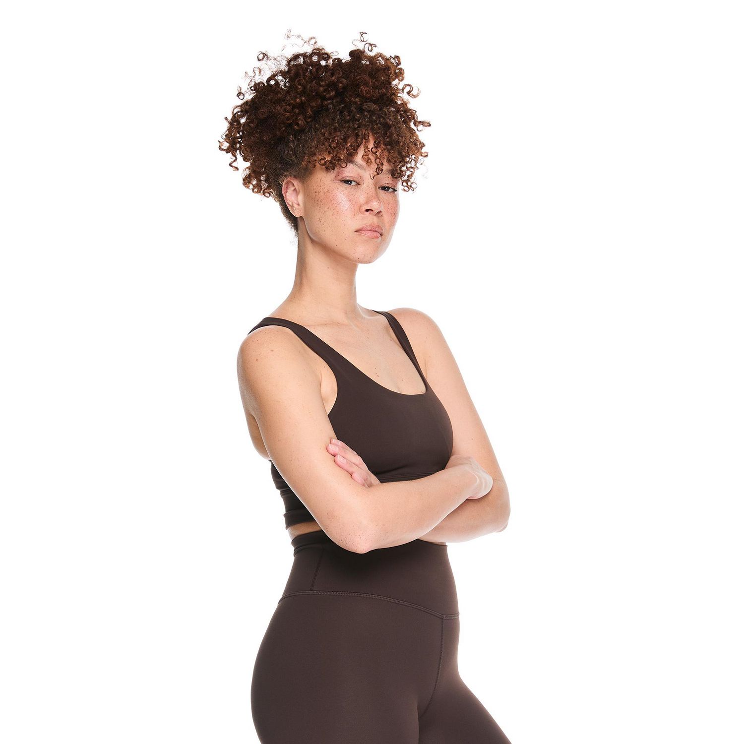Soutien-gorge sport à doubles bretelles Athletic Works pour femmes