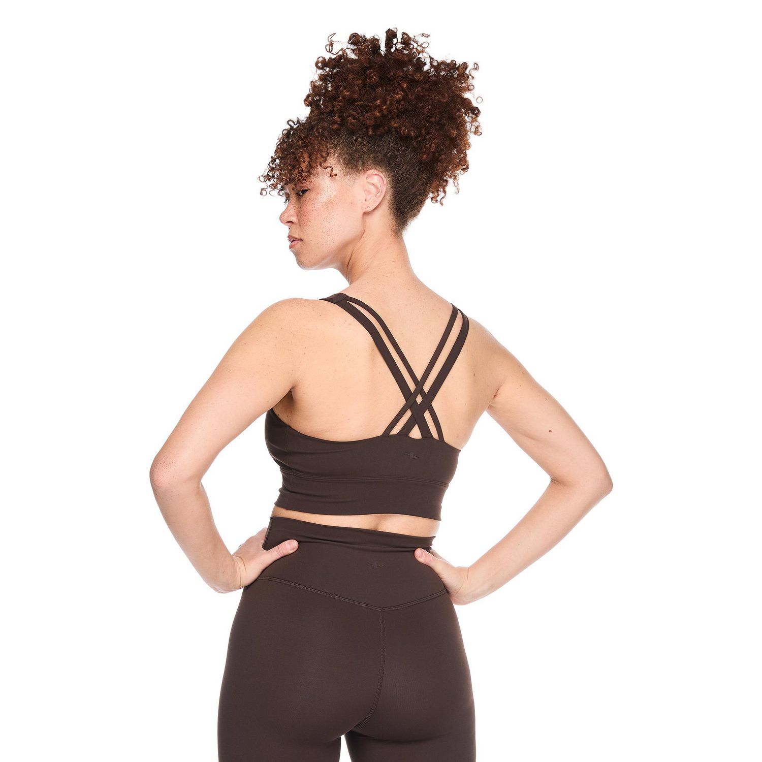 Soutien-gorge sport à doubles bretelles Athletic Works pour femmes