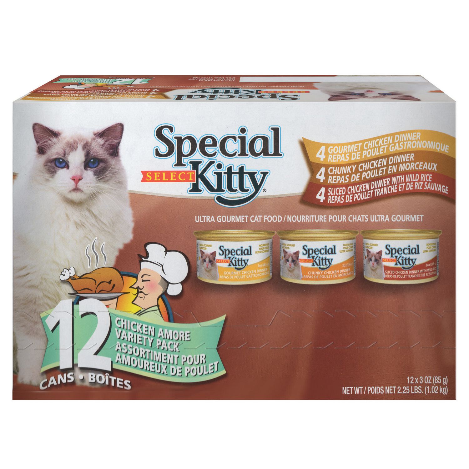 Special Kitty Select Ultra Gourmet CAT Food - Chicken ...