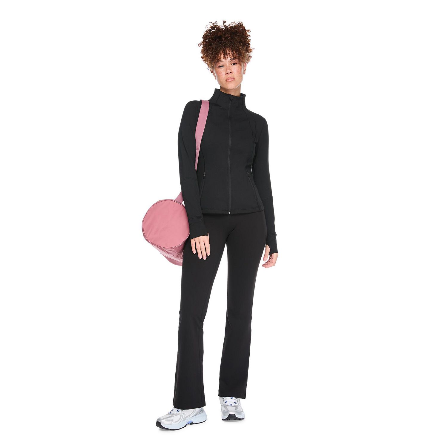 Veste de performance zippée sur la longueur Athletic Works pour femmes