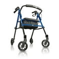 thumbnail image 1 of Ambulateur avec siège, Hugo® Fit 6, Bleu pacifique, 1 of 3