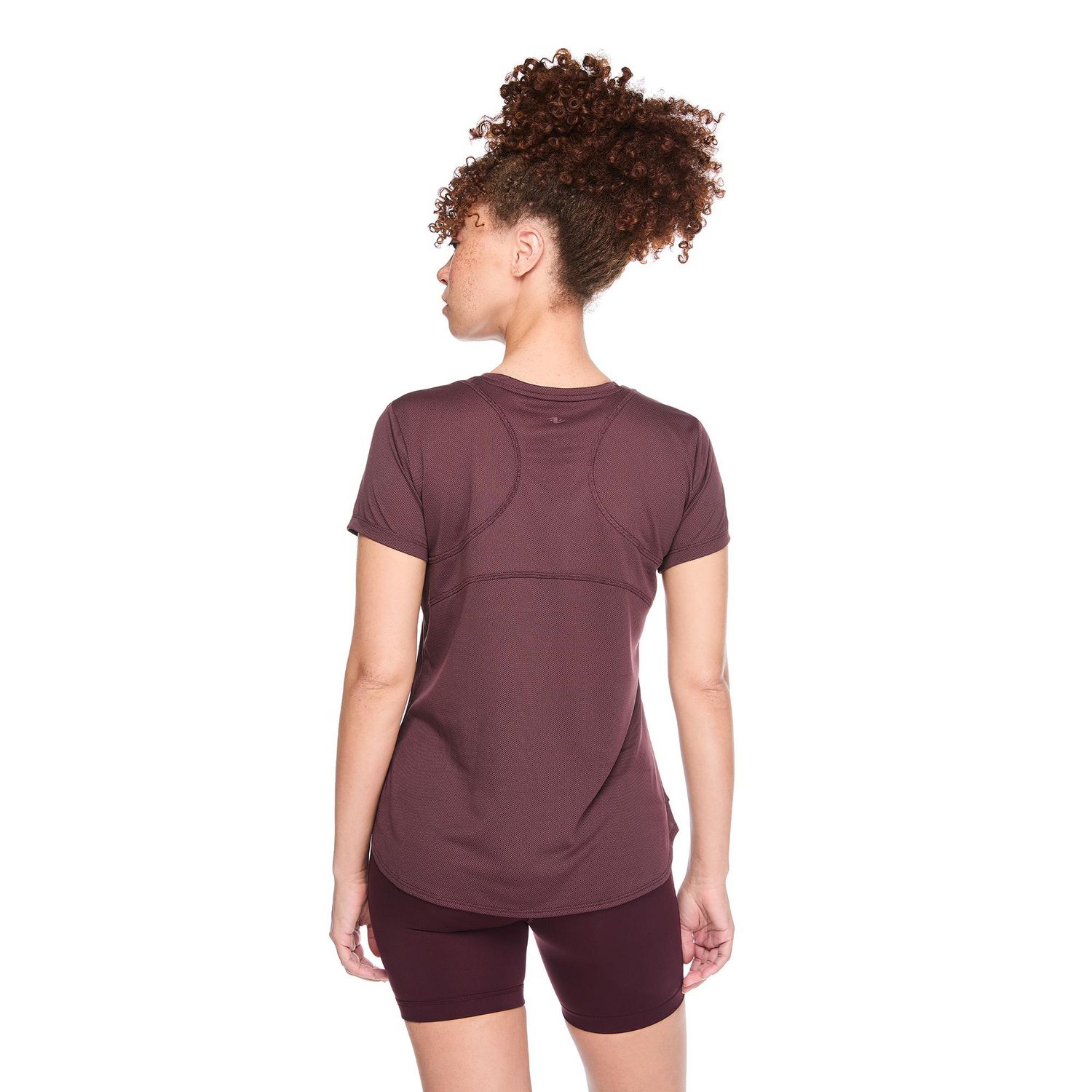 T-shirt à encolure ras du cou Athletic Works pour femmes