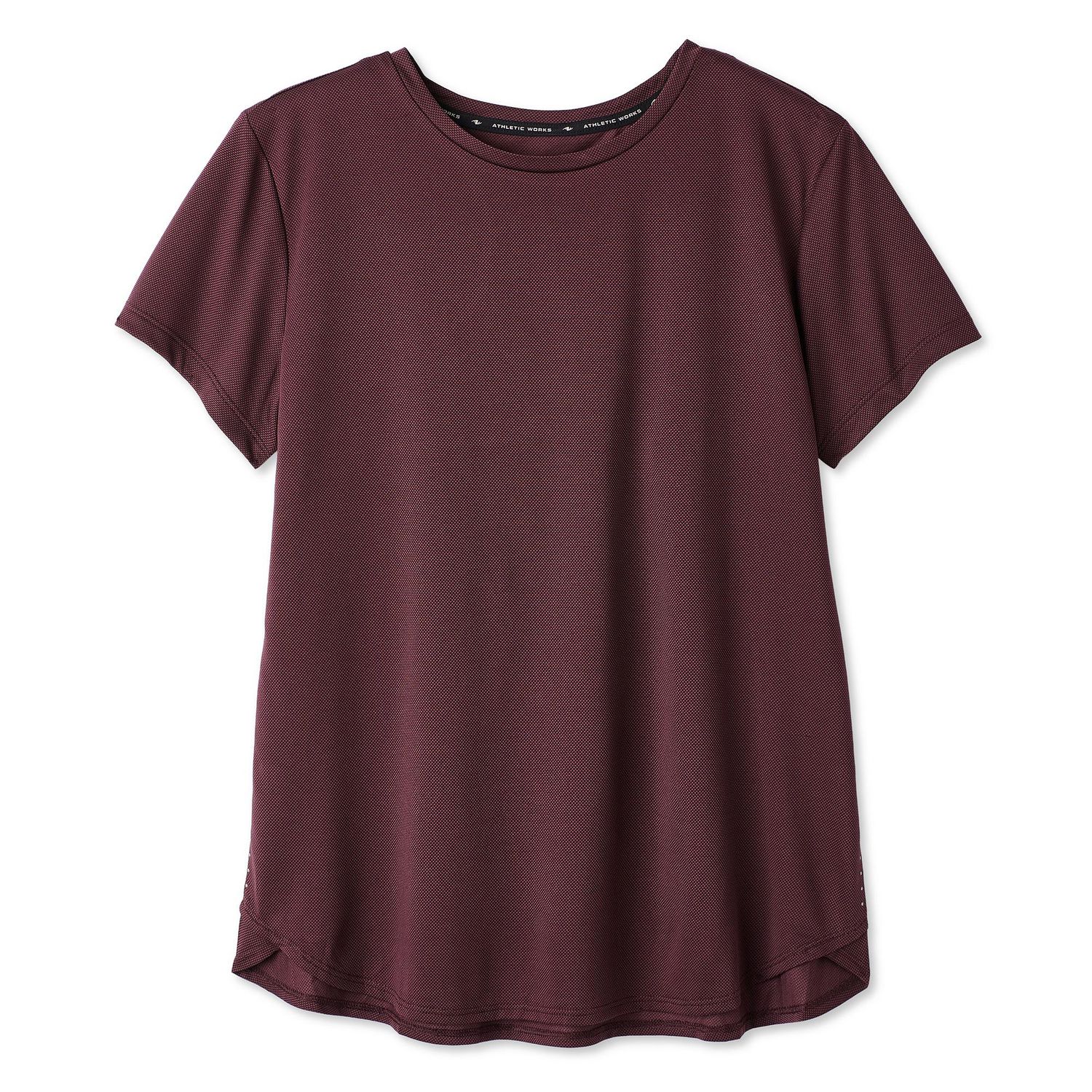 T-shirt à encolure ras du cou Athletic Works pour femmes
