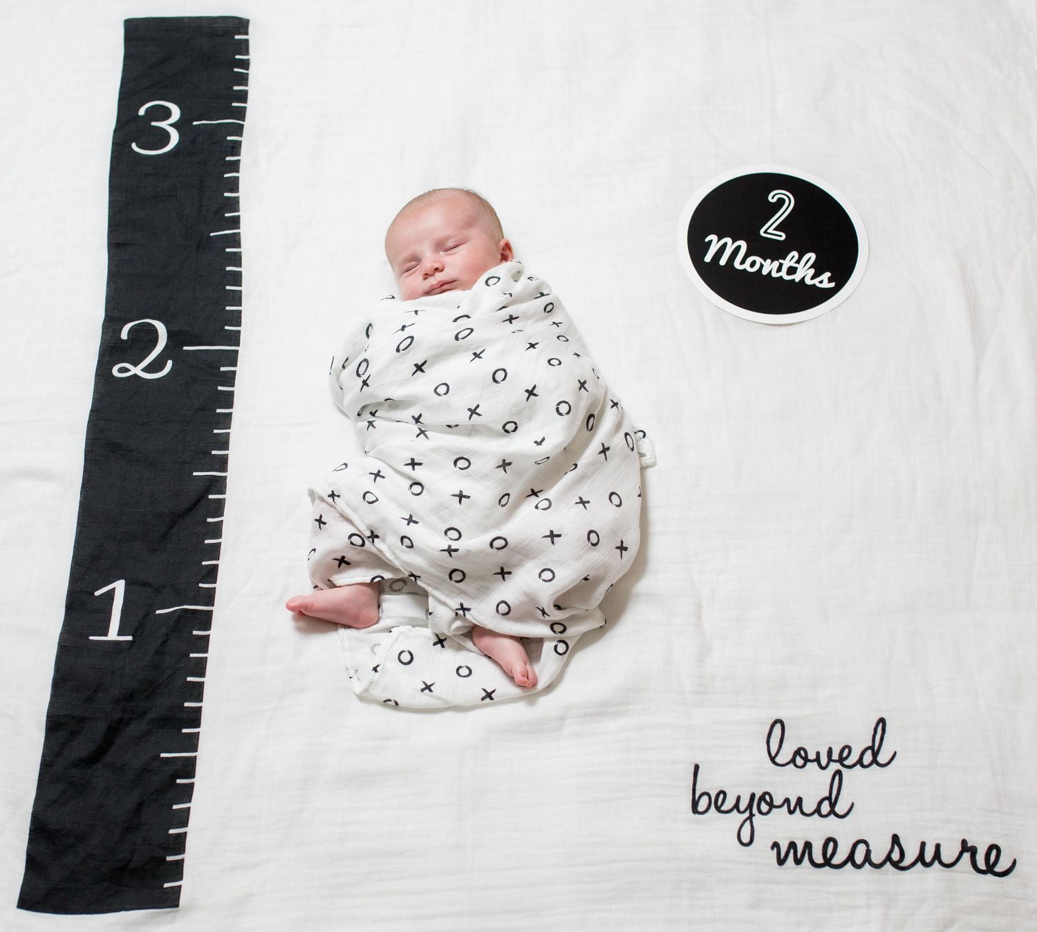 Newborn top blanket set