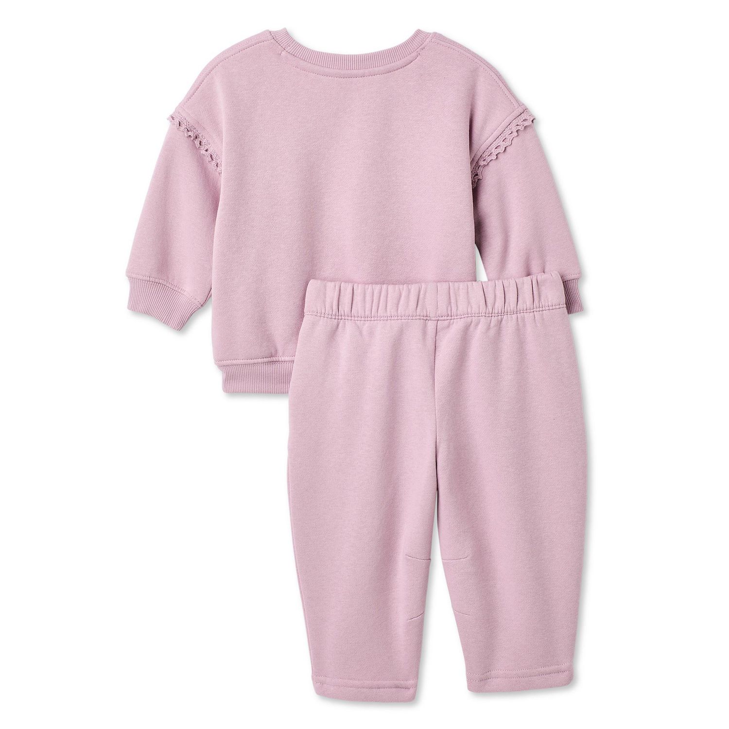 Ensemble 2 pièces en molleton George pour bébés filles